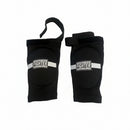 Fighter knebeskytter, tekstil, sort