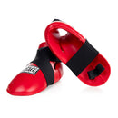 Fighter fotbeskytter rød