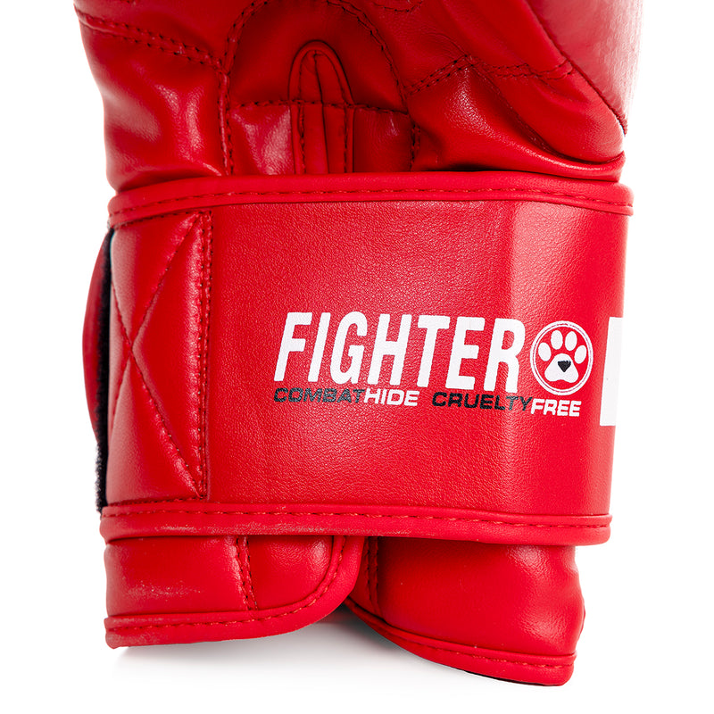 Fighter boksehanske Hook, 10 oz., rød