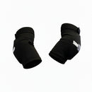 Fighter albuebeskytter, tekstil, sort