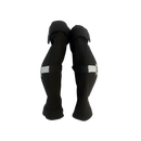 Fighter albuebeskytter, tekstil, sort