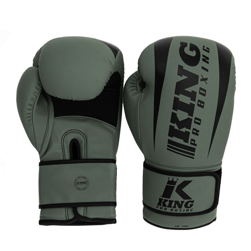 King PRO boksehanske Revo 5, olive green/black