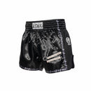 Fighter Thaishorts, sort m/print