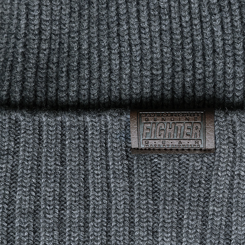 Fighter beanie, mørk grå