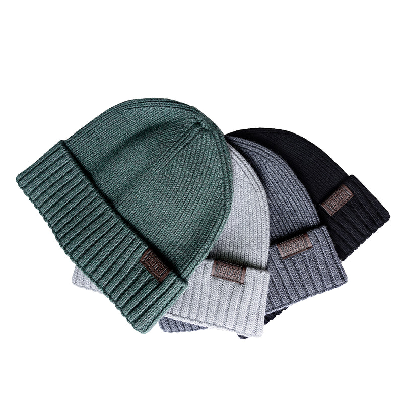 Fighter beanie, lys grå