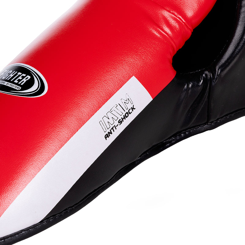 Fighter Invictus fotbeskytter, rød