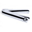 Fighter belte hvitt/sort