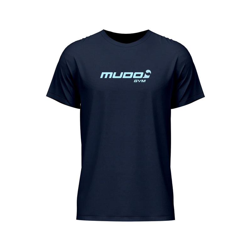 Mudo trenings tee, blue/blue herre