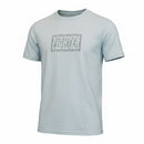 Fighter logo T-shirt, ice blue