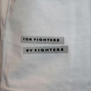 Fighter logo T-shirt, ice blue