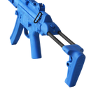 Våpenattrapp, MP5, blå m/uttrekkbar kolbe