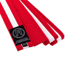 Fighter belte rødt/hvitt