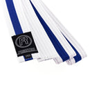 Fighter belte hvitt/blått