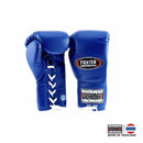Fighter Invictus Boksehansker med snøring blå