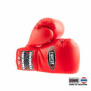 Fighter Invictus boksehanske med snøring rød