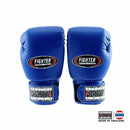 Fighter Invictus boksehanske med borrelåslukning blå