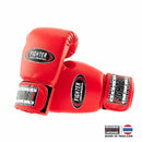 Fighter Invictus boksehanske med borrelåslukning rød