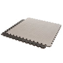 Fighter Flettematter 2 cm. sort/grå