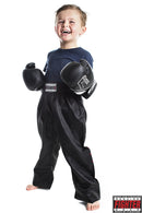 Fighter kampbukse barn, sort