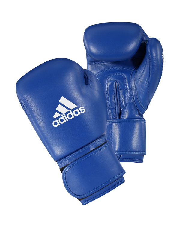 Adidas boksehansker AIBA, blå