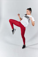 Fighter Arrosa Tights dame (Spiced apple red)