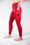 Fighter Arrosa Tights dame (Spiced apple red)