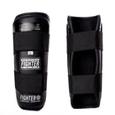 Fighter leggbeskytter, sort