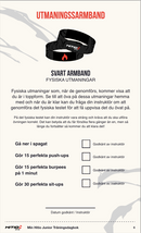 HITIO Junior träningsdagbok, svensk