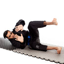 Fighter Flettematter 2 cm. sort/grå