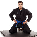 Fighter Flettematte 4 cm sort/grå