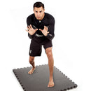 Fighter Flettematte 4 cm sort/grå