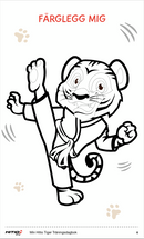 HITIO Tiger träningsdagbok, svensk