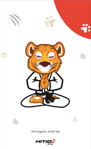 HITIO Tiger träningsdagbok, svensk