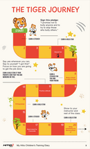 HITIO Tiger training  diary, english