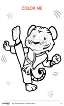 HITIO Tiger training  diary, english