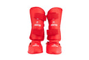 Fighter legg/fotbeskytter rød