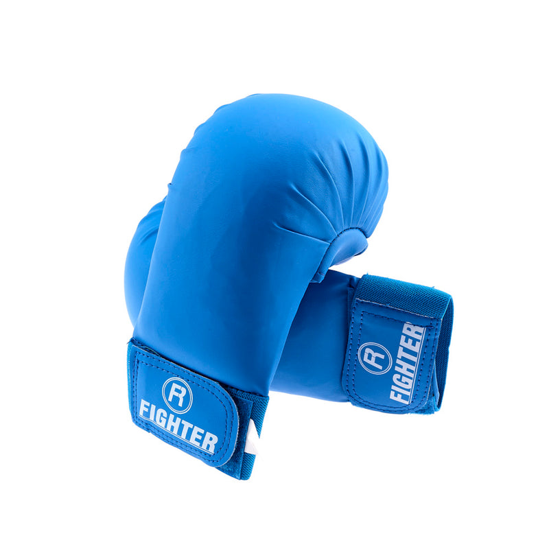 Fighter Kumitehansker (blå)