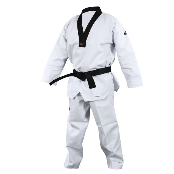 Adidas Taekwondodrakt ADI-CHAMP III Sort krage