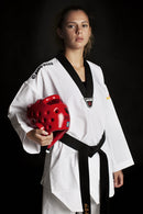 Budo-Nord WTF Competition Zephyr hvit krave