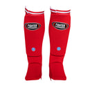 Fighter Leggbeskytter tekstil Invictus, rød